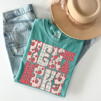 Kentucky Groovy Strawberry Patch Distressed Digital Design, PNG