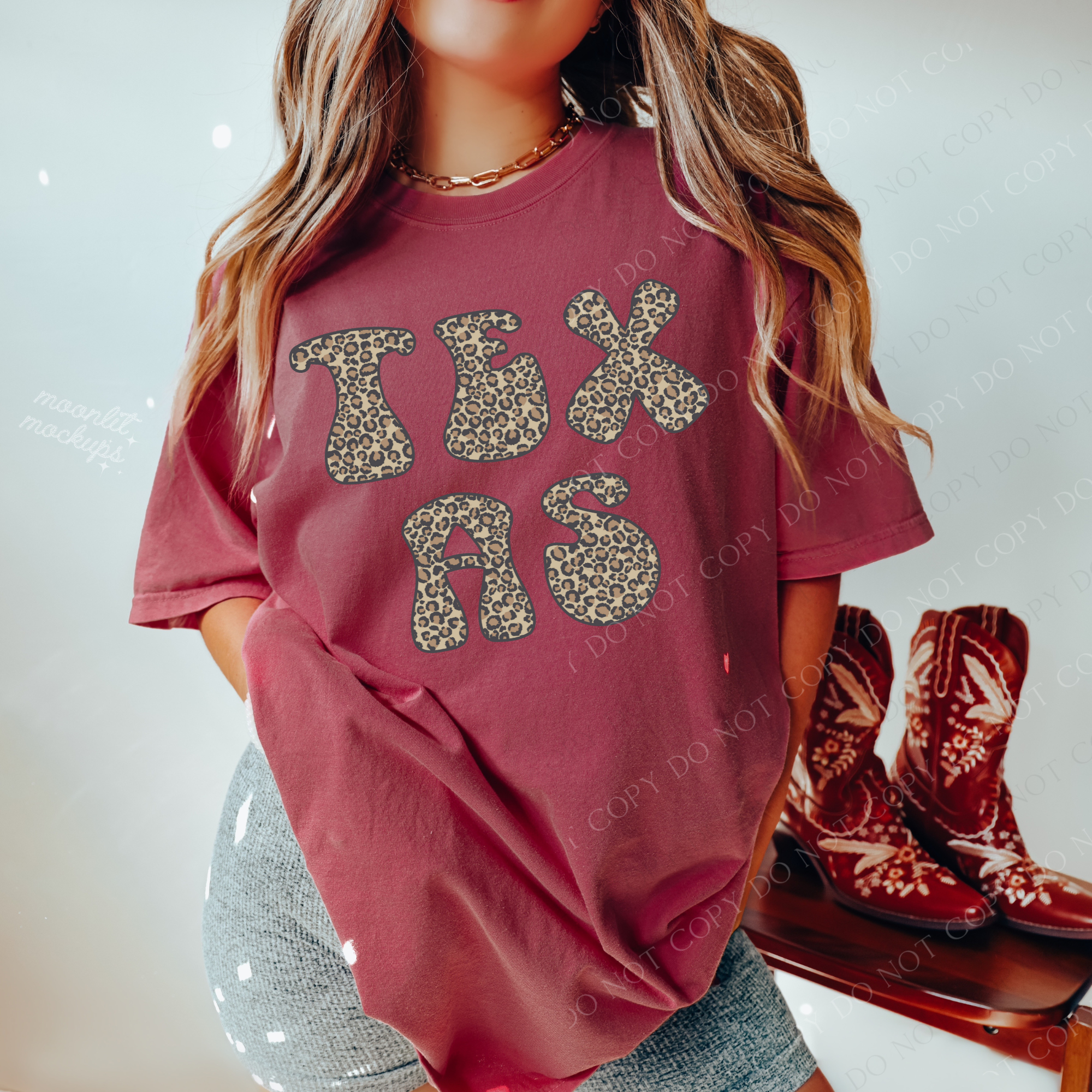 Texas Leopard Digital Design, PNG – Grove 123 Designs