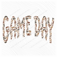 Game Day Camo Lines Curved Digital Design, PNG