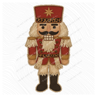 Nutcracker Leopard & Lace Digital Design, PNG