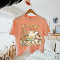 Thrifting is my Therapy Distressed Digital Design, PNG