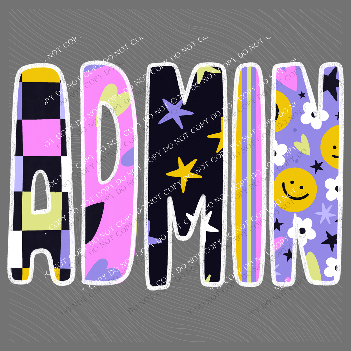 Admin Happy Days Doodle Back to School Digital Design, PNG