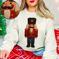 Nutcracker in 3D Yarn Style Digital Download, PNG