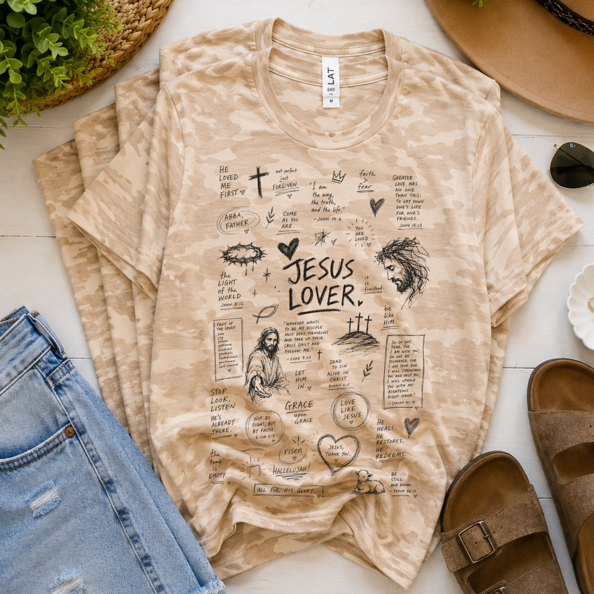 All about Jesus Lover Sketch Digital Design, PNG