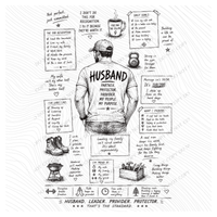 All about Husband Sketch Digital Design, PNG