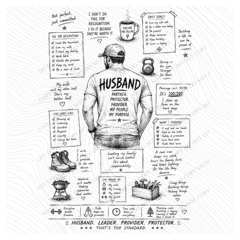 All about Husband Sketch Digital Design, PNG