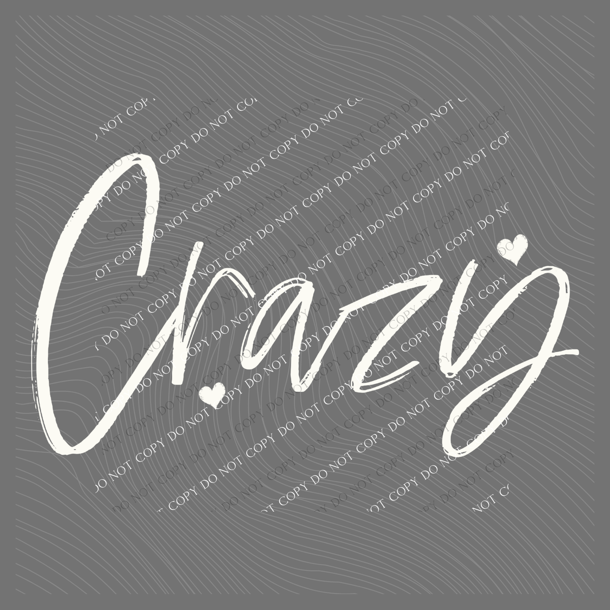 Crazy Sketched Script Hearts in Off-white Digital Design, PNG
