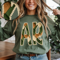 AR Arkansas Stitched Argyle Fur Digital Download, PNG