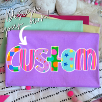 Color Pop Doodle Alphabet Set | PNG Alphabet Letters Only