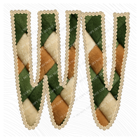 WV West Virginia Stitched Argyle Fur Digital Download, PNG