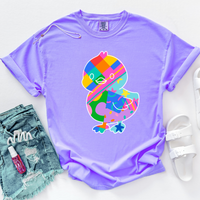 Chick Color Pop Doodle Digital Design, PNG