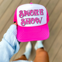 Smoke Show in Pink & Green Digital Design, PNG