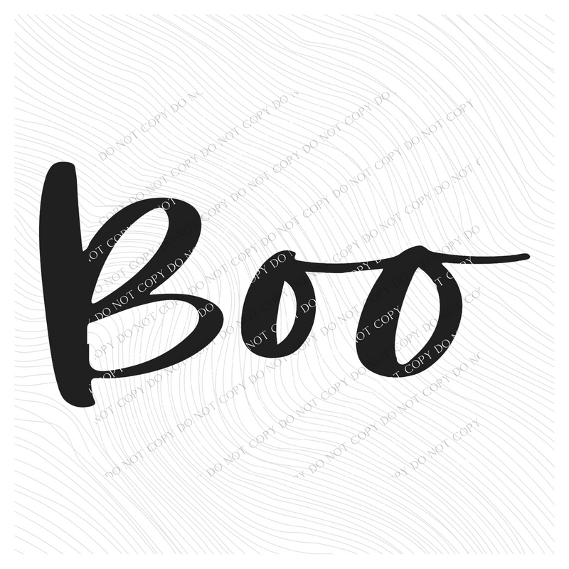 Boo Weather Script in Black Fall/Halloween Digital Download, PNG ...