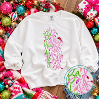 Ba Hum Bug Grinch Glitter Digital Design, PNG