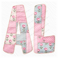 AL Alabama Quilted Dainty Floral Digital Design, PNG