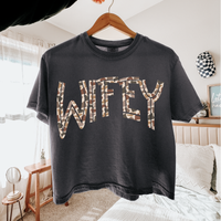 Wifey Camo Lines Curved Digital Design, PNG