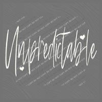 Unpredictable Sketched Script Hearts in Off-white Digital Design, PNG
