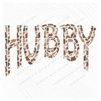 Hubby Camo Lines Curved Digital Design, PNG