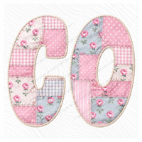 CO Colorado Quilted Dainty Floral Digital Design, PNG