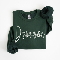 Drama-queen Sketched Script Hearts in Off-white Digital Design, PNG