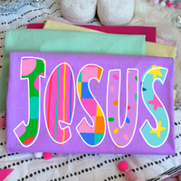 Jesus Color Pop Doodle Digital Design, PNG