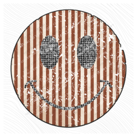 All Smiles Boho Stripes & Diamonds Distressed Digital Design, PNG