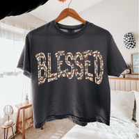 Blessed Camo Lines Curved Digital Design, PNG