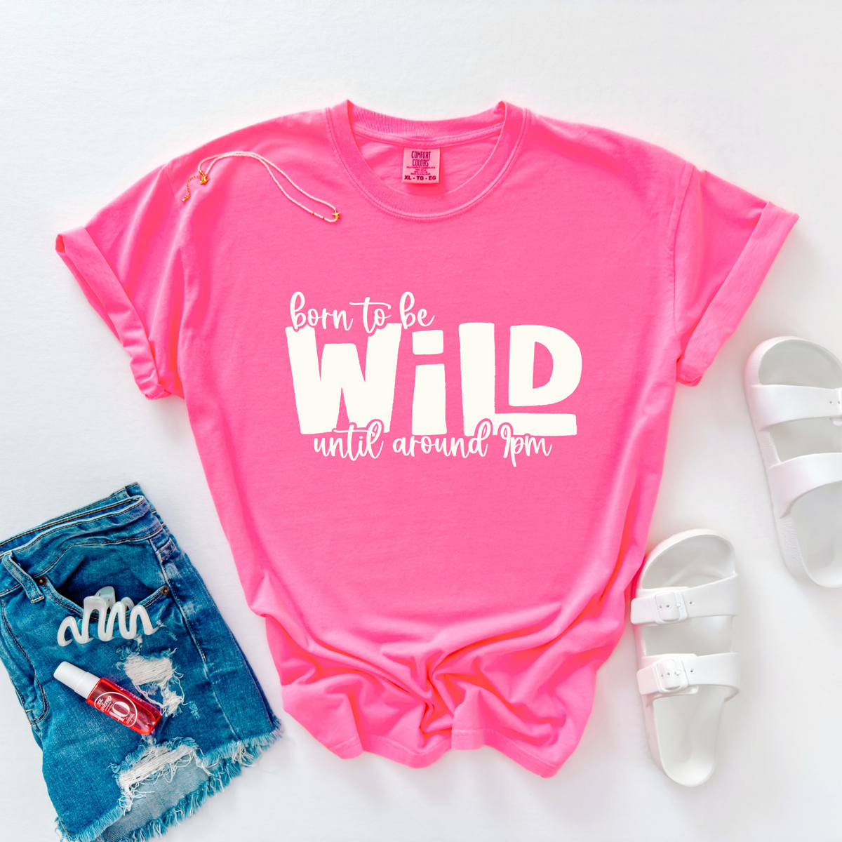 Born to be Wild until around 9pm in White Digital Design, PNG