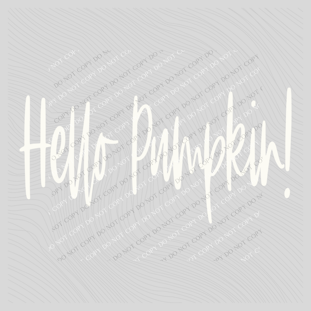 Pumpkin Script Hello Pumpkin! Script in Creamy White Digital Download, PNG – Grove 123 ...