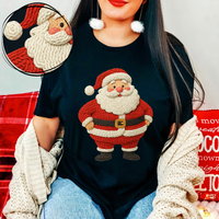 Cutie Santa Knitted Digital Download, PNG