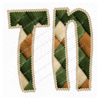 TN Tennessee Stitched Argyle Fur Digital Download, PNG
