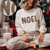 Noel Yarn Knit Style Digital Download, PNG