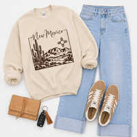 States Nature Scenery Silhouette (includes both brown & cream with purchase) Digital Design, PNG