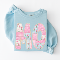 MO Missouri Quilted Dainty Floral Digital Design, PNG