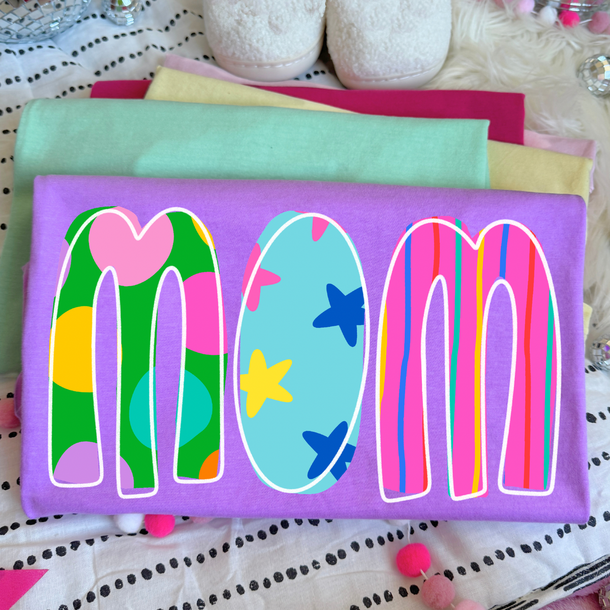 Mom Color Pop Doodle Digital Design, PNG