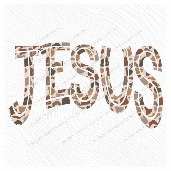 Jesus Camo Lines Curved Digital Design, PNG