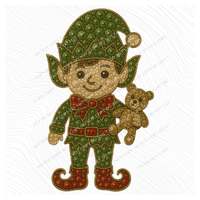 Elf Rhinestone 3D Digital Download, PNG