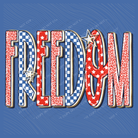 Freedom Leopard, Checkers, Stars & Glitter Patriotic Digital Design, PNG