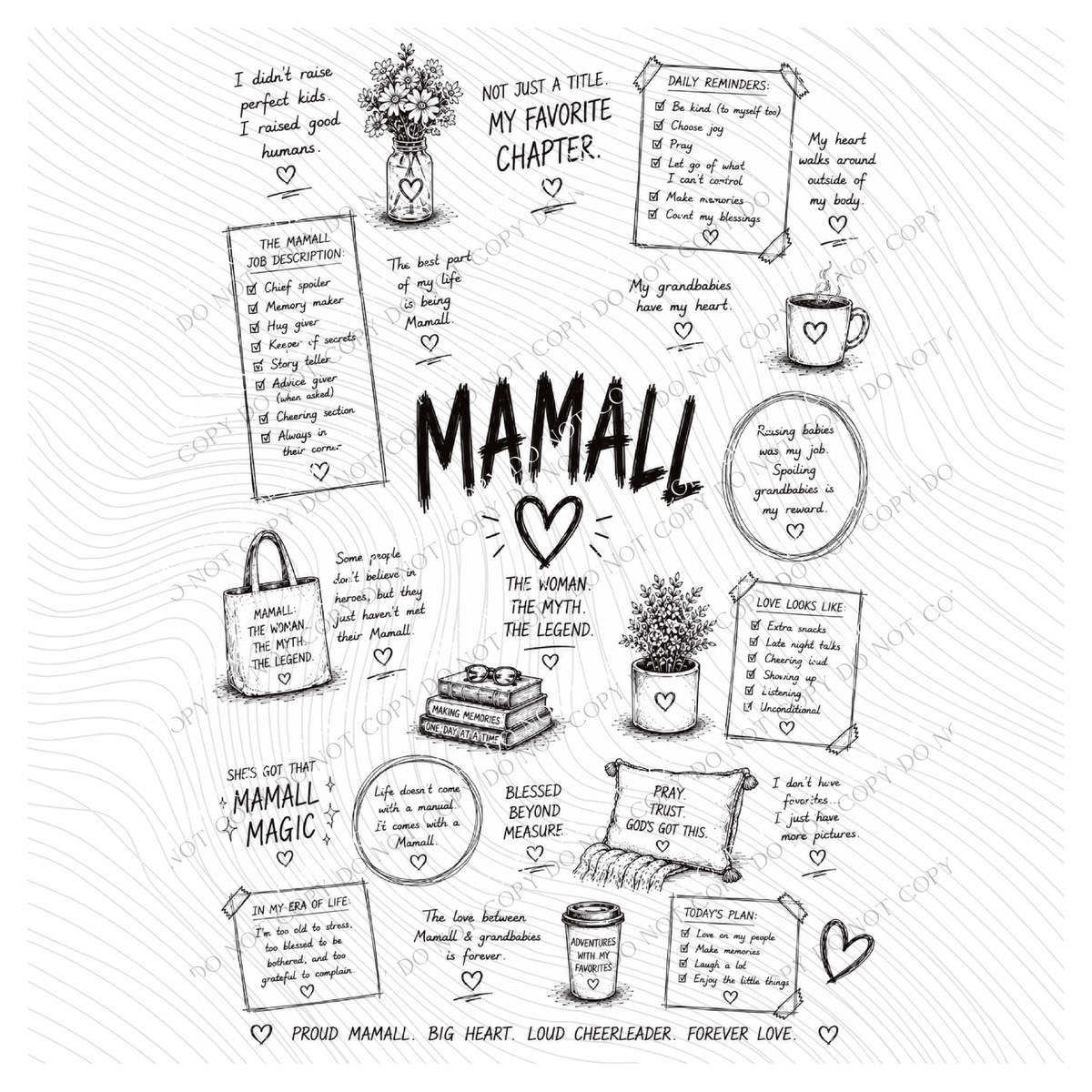 All about Mamall Sketch Digital Design, PNG