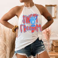 Sweet Freedom Firecracker Sketch Digital Design, PNG