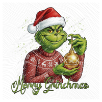 Merry Grinchmas Digital Download, PNG -