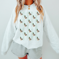 Mallard Stripes Distressed Digital Design, PNG