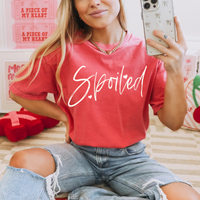 Spoiled Sketched Script Hearts in Off-white Digital Design, PNG