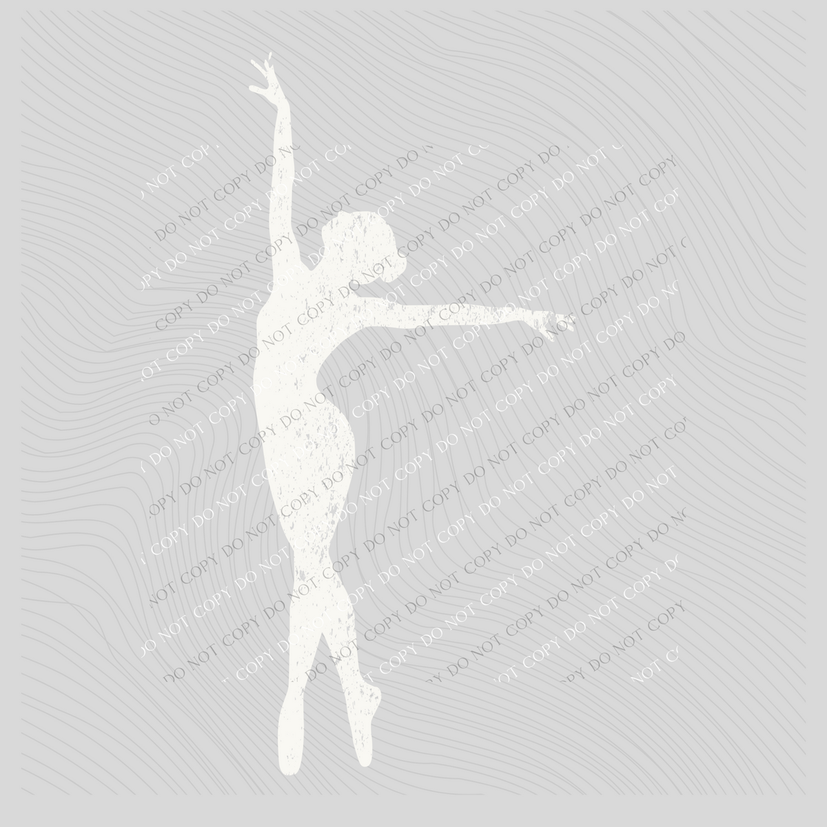 Dance Varsity Distressed Bundle Word & Logo Included in White Digital Design, PNG