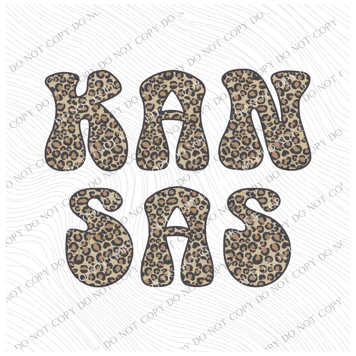 Kansas Leopard Digital Design, PNG