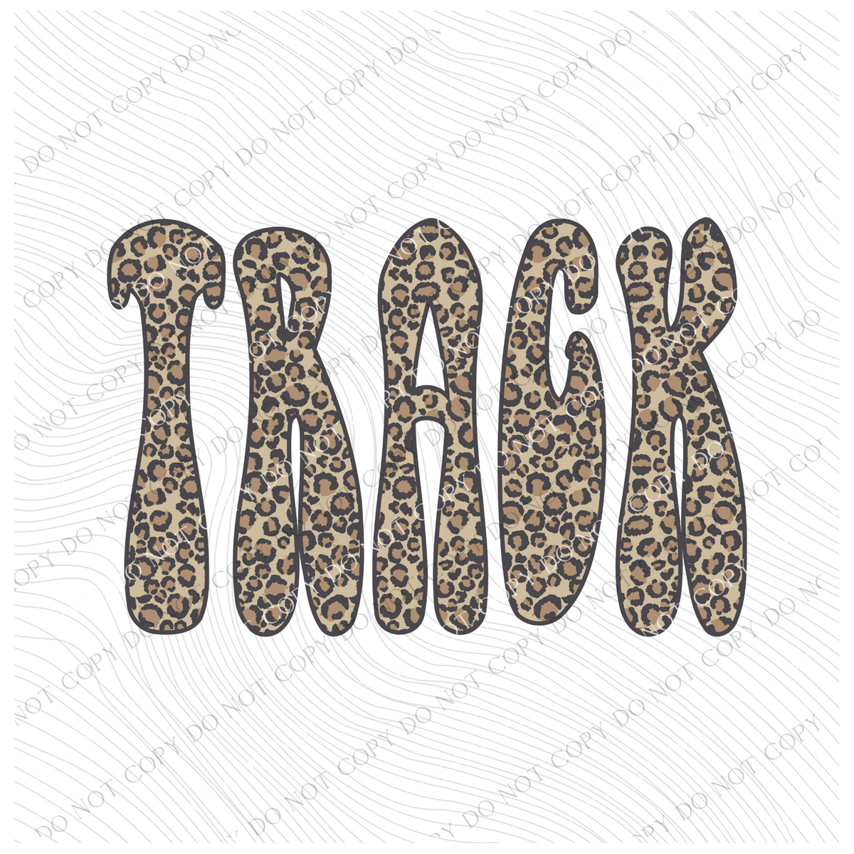 Track Leopard Digital Design, PNG – Grove 123 Designs