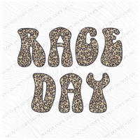 Race Day Leopard Digital Design, PNG