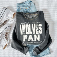 Wolves | Don’t ask me why i’m a Fan Digital Design in both Off-White & Black, PNG