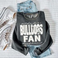 Bulldogs | Don’t ask me why i’m a Fan Digital Design in both Off-White & Black, PNG