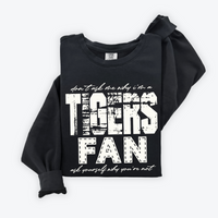Tigers | Don’t ask me why i’m a Fan Digital Design in both Off-White & Black, PNG